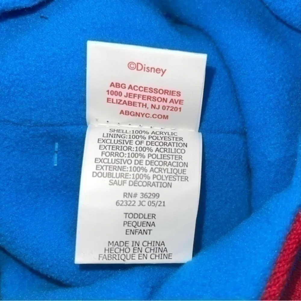 Mickey Mouse Hat and Glove Set - Blue and Red